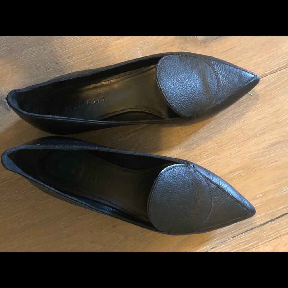 Italian real leather shoes size 8
